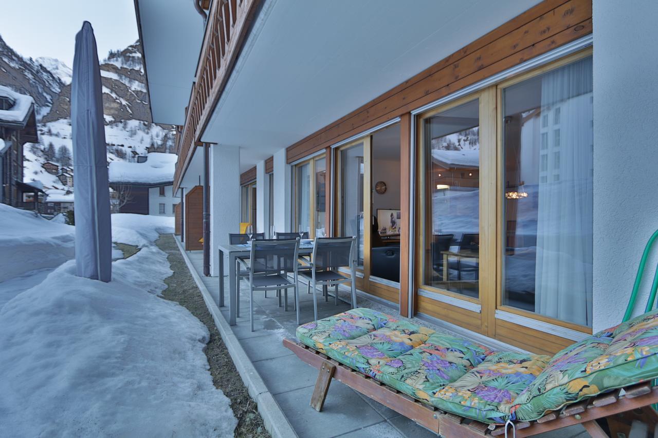Ferienwohnung Steinmattstrasse Zermatt Esterno foto
